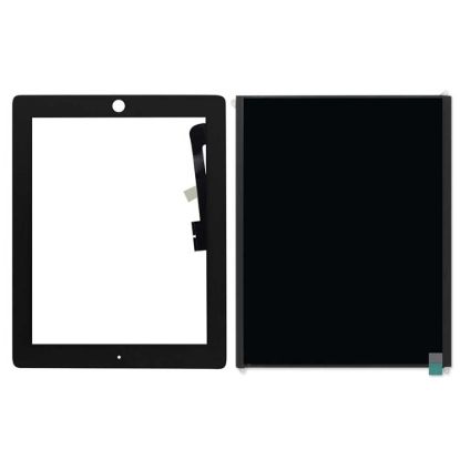 For IPad 3 (2012) Display - Black
