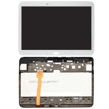 For Samsung Galaxy Tab 3 P5200 P5210 P5220 Display - White