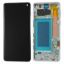 For 5G Samsung Galaxy S10 G9770 AMOLED Display with Frame - Gold