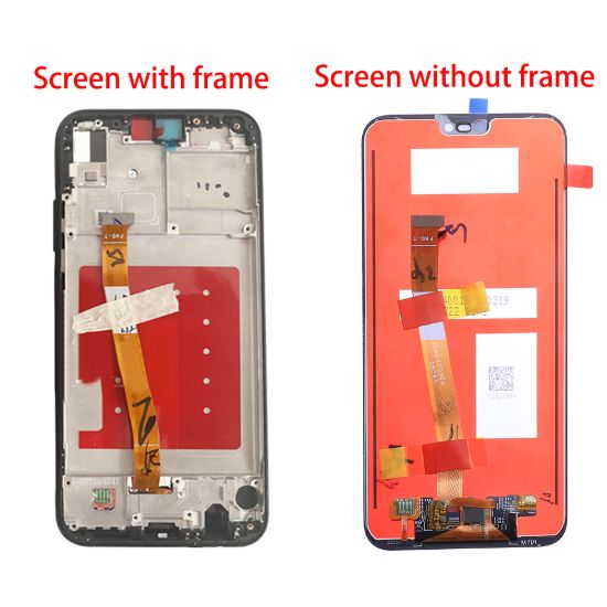 For Huawei P20 Lite Nova 3e Display with Frame - Gold