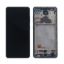 For Samsung Galaxy A72 A725 AMOLED Display Assembly with Frame - Silver
