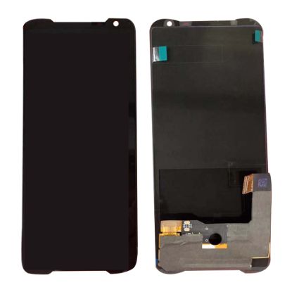 For ASUS ROG phone II ROG2 ZS660KL AMOLED Display with Fingerprint - Black