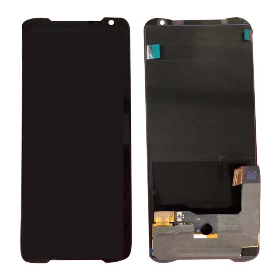 For ASUS ROG phone II ROG2 ZS660KL AMOLED Display with Fingerprint - Black