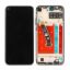 For Huawei P40 lite E / Y7P 2020 Display with Frame - Black