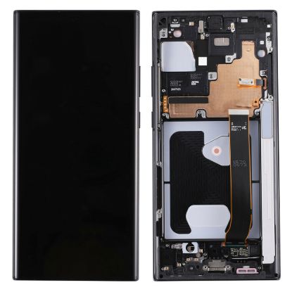 For Samsung Galaxy Note20 Ultra N985F AMOLED Display Assembly with Frame - Black