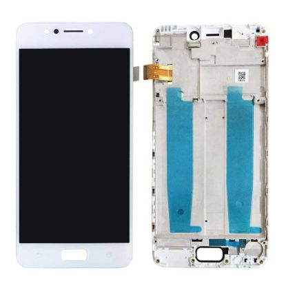 For ASUS Zenfone 4 Max ZC520KL X00HD LCD Display with Frame - White