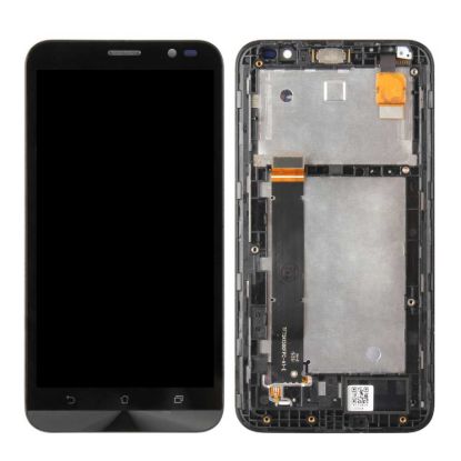 For ASUS Zenfone Go ZB551KL X013D Display with Frame - Black