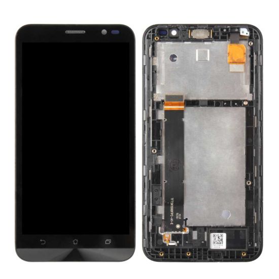 For ASUS Zenfone Go ZB551KL X013D Display with Frame - Black