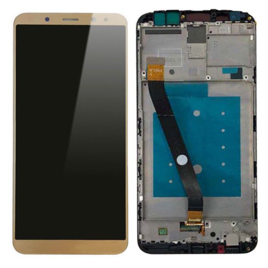 For Huawei Mate 10 Lite Nova 2i G10 Plus Display with Frame - Gold