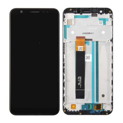 For ASUS Zenfone Max M1 ZB555KL Display with Frame - Black