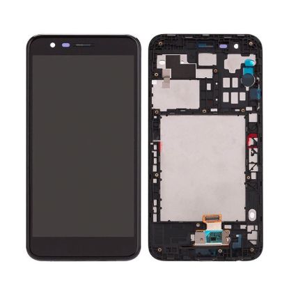 For LG K11 Plus K11+ X410 Display with Frame