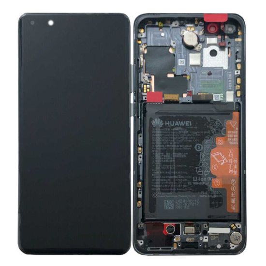 For Huawei P40 Pro OLED Display with Frame - Black