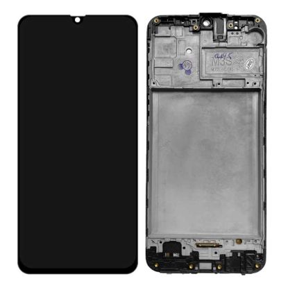 For Samsung Galaxy M21 M215F AMOLED Display Assembly with Frame - Black