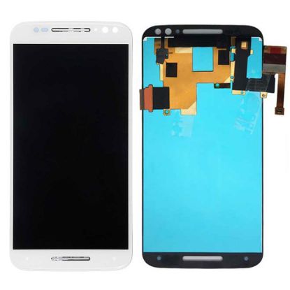 For Motorola Moto X Style Display - White