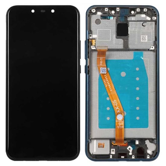 For Huawei Mate 20 Lite Display with Frame - Blue