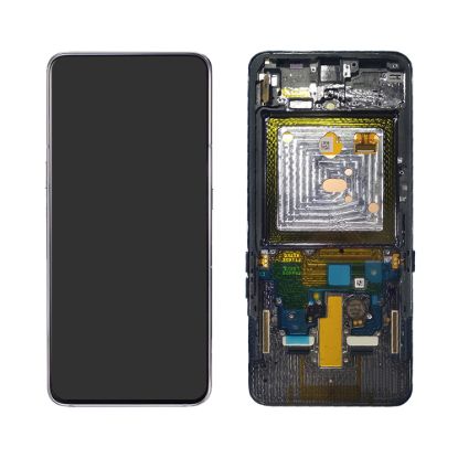 For Samsung Galaxy A80 A805F AMOLED Display Assembly with Frame - Black