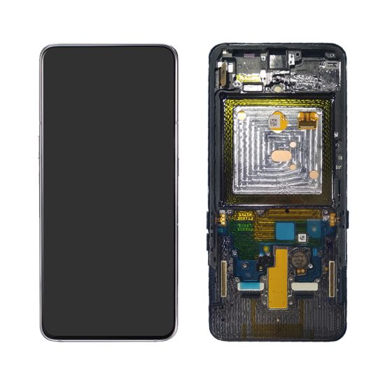 For Samsung Galaxy A80 A805F AMOLED Display Assembly with Frame - Black