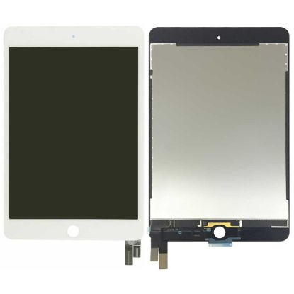 For iPad Mini 4 (2015) A1538 A1550 Display - White