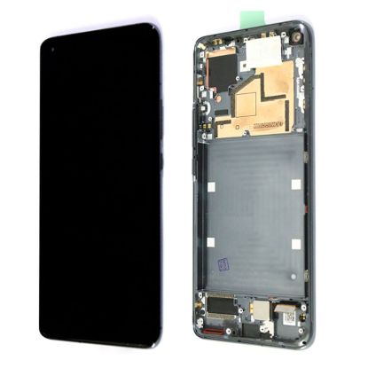 For Xiaomi Mi 11 AMOLED Display Assembly with Frame - Gray