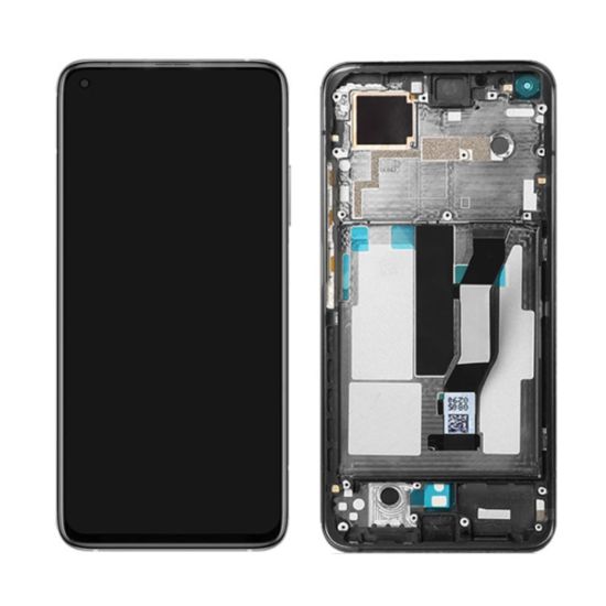 For Xiaomi Mi 10T Pro 5G Display Assembly with Frame - Black