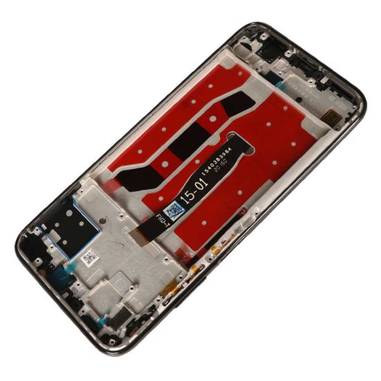 For Huawei P40 lite / Nova 6 SE Display with Frame - Green