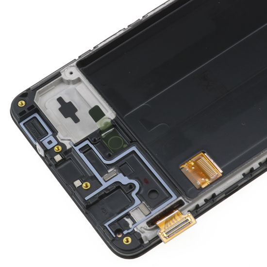 For Samsung Galaxy A51 A515 AMOLED Display Assembly with Frame - Black