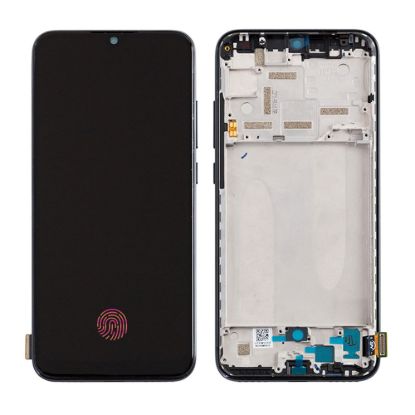 For Xiaomi Mi CC9e AMOLED Display Assembly with Frame - Black