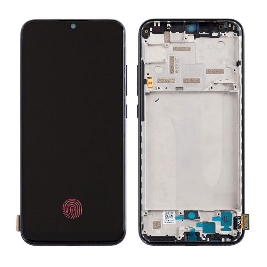 For Xiaomi Mi CC9e AMOLED Display Assembly with Frame - Black