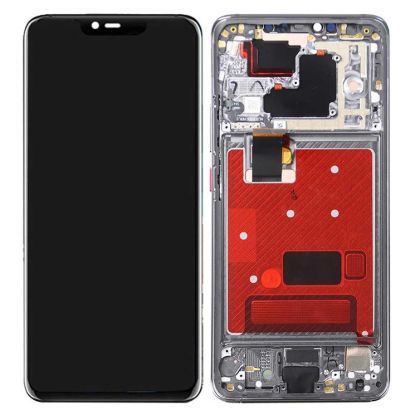 For Huawei Mate 20 Pro OLED Display with Frame and Fingerprint - Black