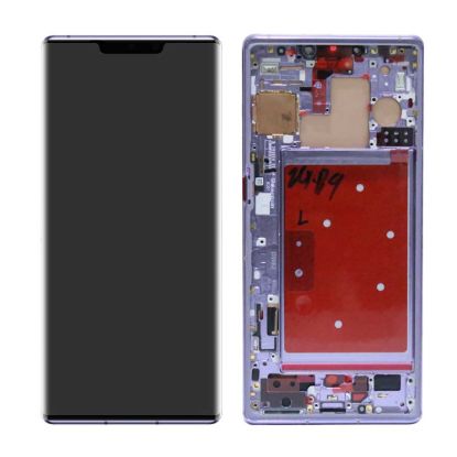 For Huawei Mate 30 Pro OLED Display with Frame - Purple