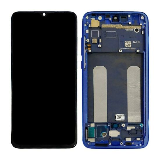 For Xiaomi Mi CC9 AMOLED Display Assembly with Frame - Blue