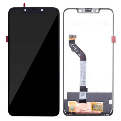 For Xiaomi Pocophone F1 Poco F1 Screen - Black