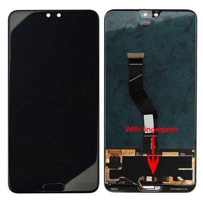 For Huawei P20 Pro OLED Display with Fingerprint - Black