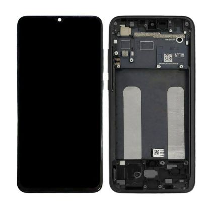 For Xiaomi Mi CC9 AMOLED Display Assembly with Frame - Black