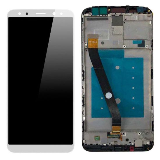For Huawei Mate 10 Lite Nova 2i G10 Plus Display with Frame - White