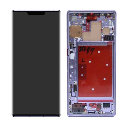 For Huawei Mate 30 Pro OLED Display with Frame - Silver