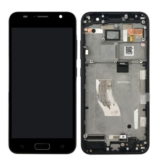 For ASUS Zenfone V V520KL Display with Frame - Black