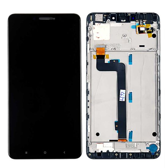 For Xiaomi Mi Max 2 Max2 Display Assembly with Frame - Black