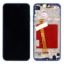 For Huawei P20 Lite Nova 3e Display with Frame - Blue