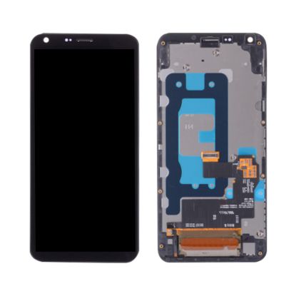 For LG Q6 5.5 inch Display with Frame