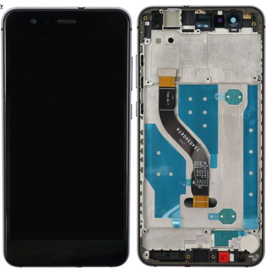 For Huawei P10 Lite Nova Youth Display with Frame - Black