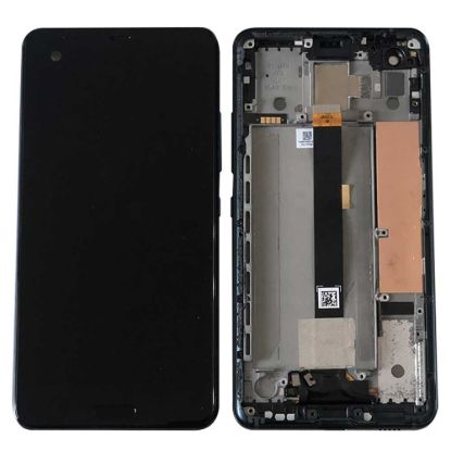 For HTC U ULtra Screen Digitizer Assembly with Frame - Black