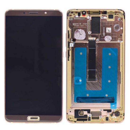 For Huawei Mate 10 MT10 Display with Frame - Mocha Gold