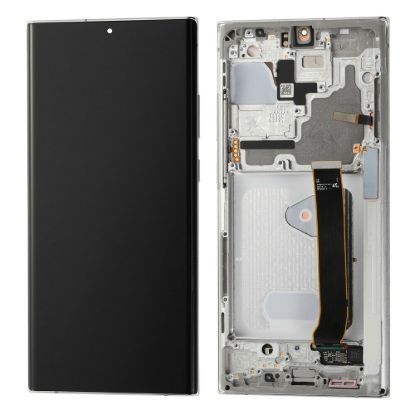 For Samsung Galaxy Note20 Ultra N985F AMOLED Display Assembly with Frame - White