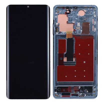 For Huawei P30 Pro OLED Display with Frame - Red