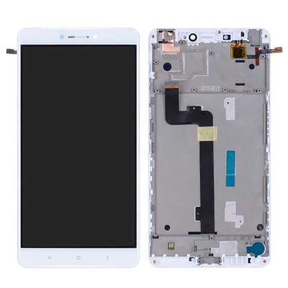 For Xiaomi Mi Max Display Assembly with Frame - White