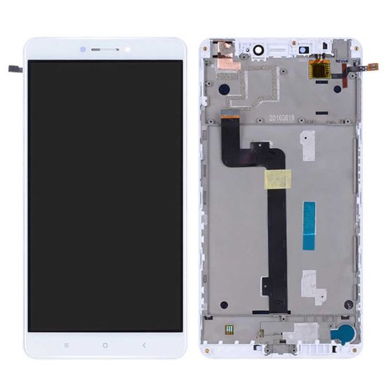 For Xiaomi Mi Max Display Assembly with Frame - White
