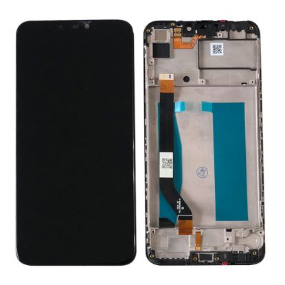 For ASUS Zenfone Max (M2) ZB633KL ZB632KL Display with Frame - Black