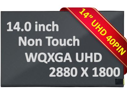 14" WLED LCD Screen IPS Panel Display Replacement For Lenovo SD11F52242 QHD