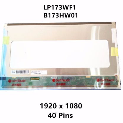 For B173HW02 V.1 HW8B Display FHD 1920x1080 17.3 inch 40 Pins